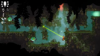 Screenshot in the Overgrown Ruins